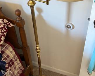 Floor Standing Brass Lamp