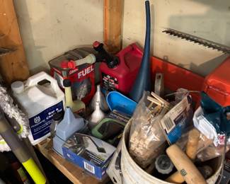 Gas Cans, Power Tools