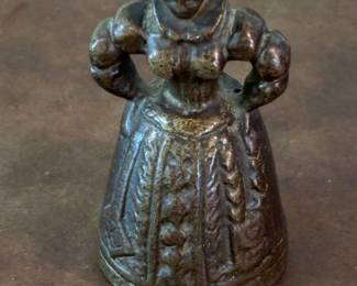 Elizabethan Brass Lady Bell