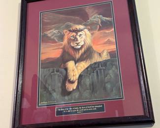 The Lion of the Tribe of Judah by William Hallmark