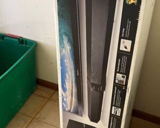 Sony sound bar & sub wolfer