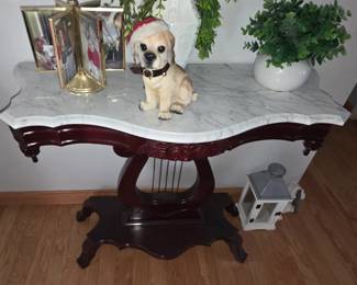 Marble top table