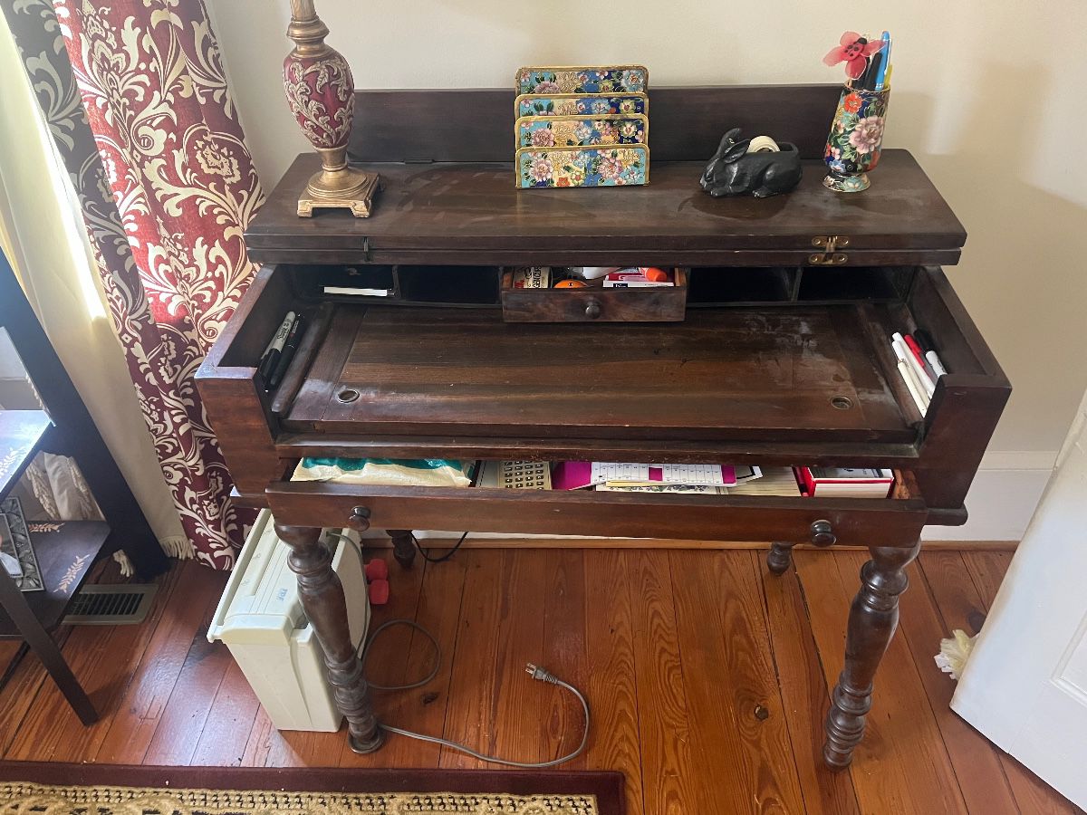Antique Spinet Desk