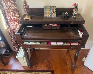 Antique Spinet Desk