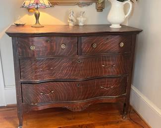 Tiger Stripe Serpintine Dresser