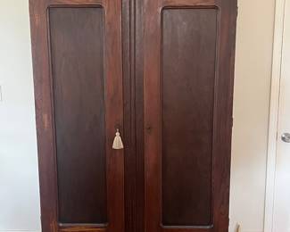 Antique Walnut Wardrobe