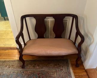 Queen Anne Style Settee