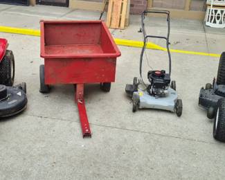 Outdoor lawn equipment and related items