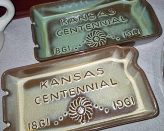 Much, much Frankoma Pottery.