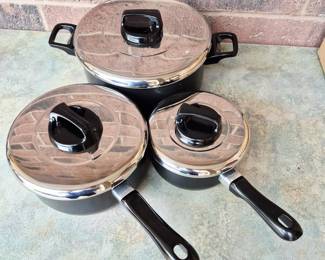T-fal 3 pcs. set w/ lids