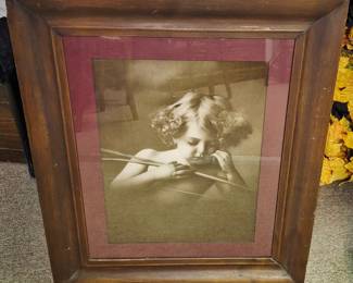 "Cupid" framed print