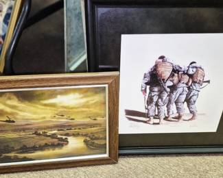 Veteran and POW artwork