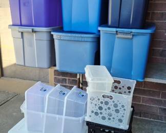 Storage tubs
