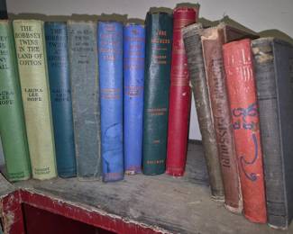 Large selection of books from 3 different estates.
