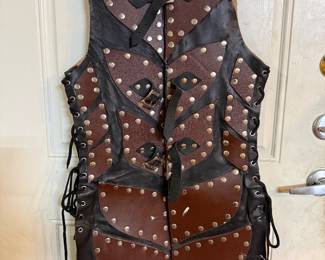Renaissance fair leather garb