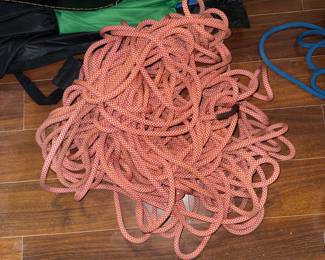 Rock climbing ropes. Multiple available.