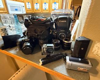 Film and DLRS Cameras and video cameras