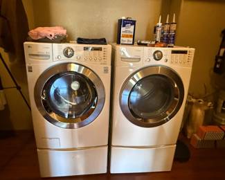 Front load washer and dryer GE