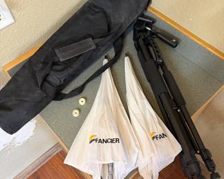 Fancier brand softbox setup with a tripod/stand.