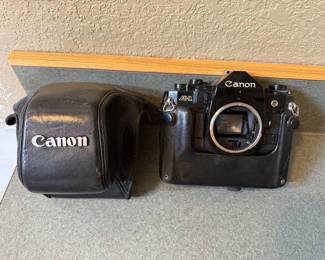 Vintage canon camera.
