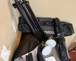 Soft box lighting kit