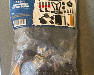 Go pro style camera accessories.