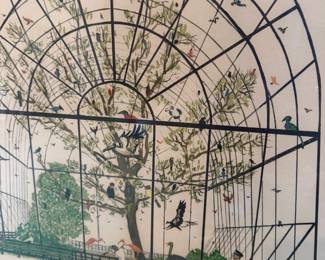 #69 - $ - Bird Sanctuary artist proof Norman Rockwell 31x32