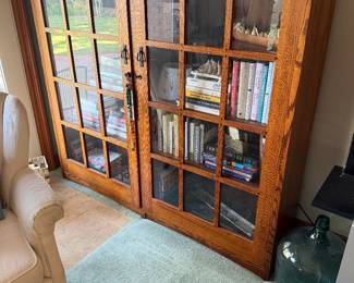 #10 - $450 - Mission style bookcase 5'3x13"dx4'11"T