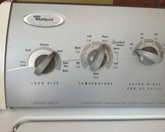 #93 - $ - Whirlpool Washer & Dryer ultimate care II