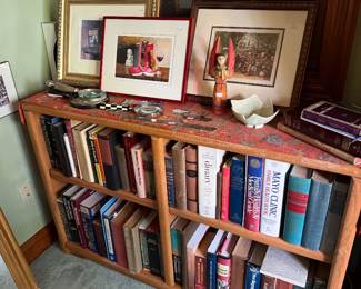 #33 - $100 - Encore oak bookcase 2 shelves 4'x11x31