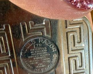 #51 - $18 - Antique British Rolls Razor 1920's-1950's 