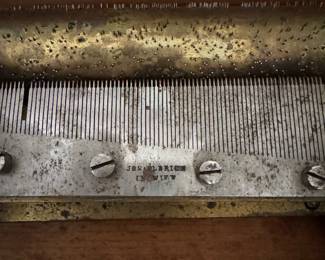 #103- $90. Shelve music box - working 