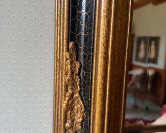 #29 - $120 - Gold and black mirror 47x37