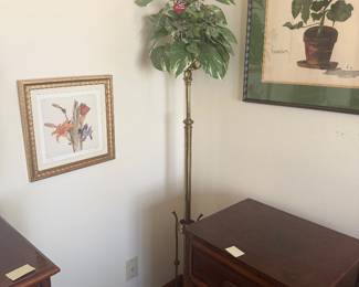 #59 - $90 - Victorian brass stand 5'2"