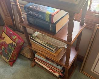 #70 - $110 - Library book stand 20 1/2x11x37