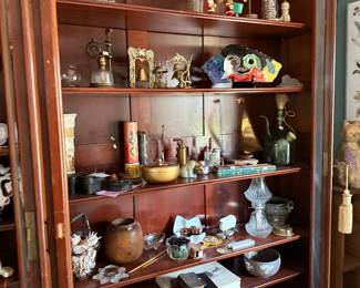 #1 - $2,000 - Early 20th century Mahogany large bookcase 9'3"x17"Dx8'T