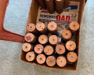 #40 - $ - Music box hand cranked with 25 cylinder rollers