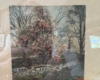 #114 - $70 - c.1914 's Wallace Nutting print of landscape 5x7's approx