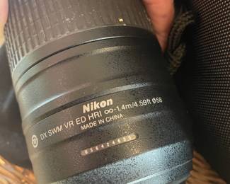 NIKON LENS - HAVE WHOLE CAMERA OUTFIT ALSO THAT THIS WILL FIT