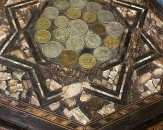COIN TOP INLAID JUST A WORK OF ART