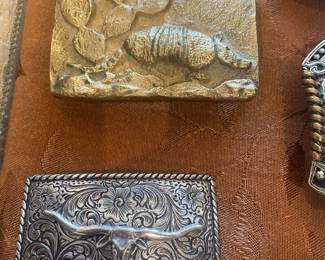 BUT WAIT THERES MORE !! EVERY TEXAN NEEDS A DILLO BUCKLE