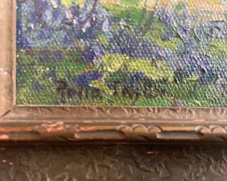 SIGNED ROLLA TAYLOR  PAINTING 