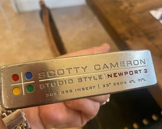  GOLF LOVERS  -WE HAVE 2 SCOTTY CAMERON PUTTERS    GREAT GIFT FOR THAT GOLF DAD  !!