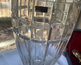 NEW W/ BOX WATERFORD MARQUIS LARGE MODERN VASE 