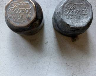 Ford Model T Automobile Hub Caps