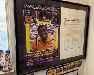 Laker Magic Johnson Poster