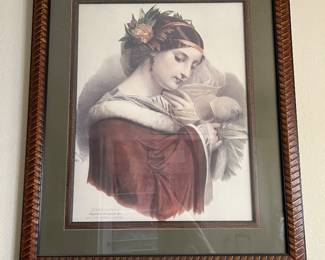 Artwork - Portrait of a Women by Jean-Baptiste Adolphe