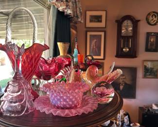 Art Glass: Fenton, Hobnail