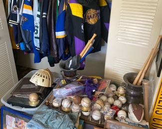 Complete Laker, Dodger and other Sports Room - 1000's of Items