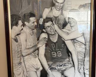 George Mikan Photo - Autographed